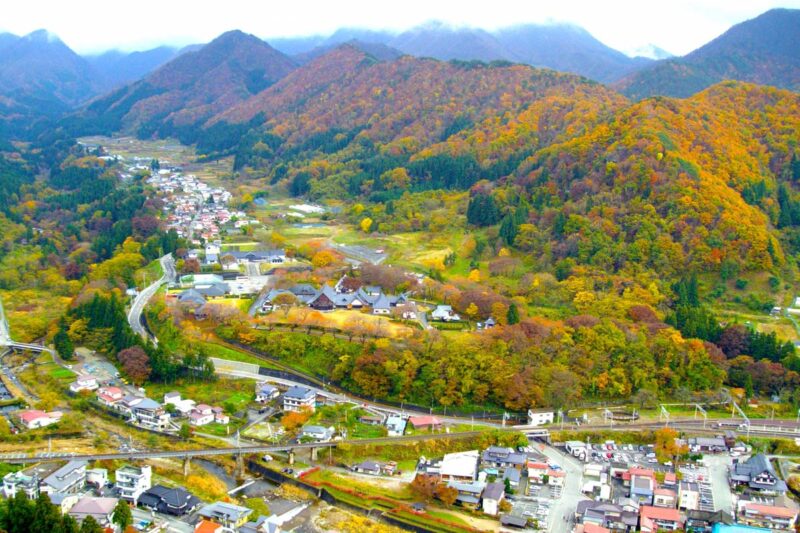 山形　山寺（立石寺）　五大堂からの眺め