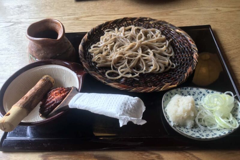 高遠そば　「ますや」さんのおそば