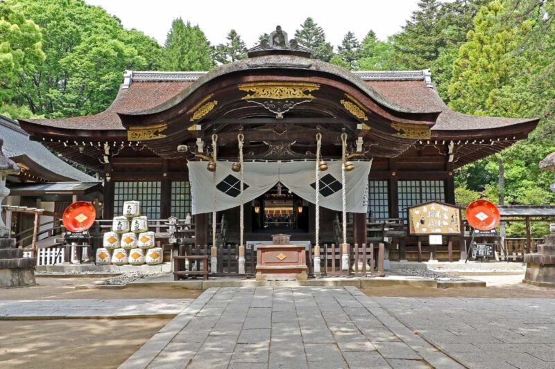 甲府　武田神社　本堂