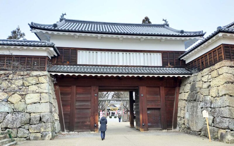 上田城 東虎口櫓門(やぐらもん)