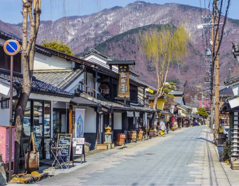 上田市 北国街道・柳町