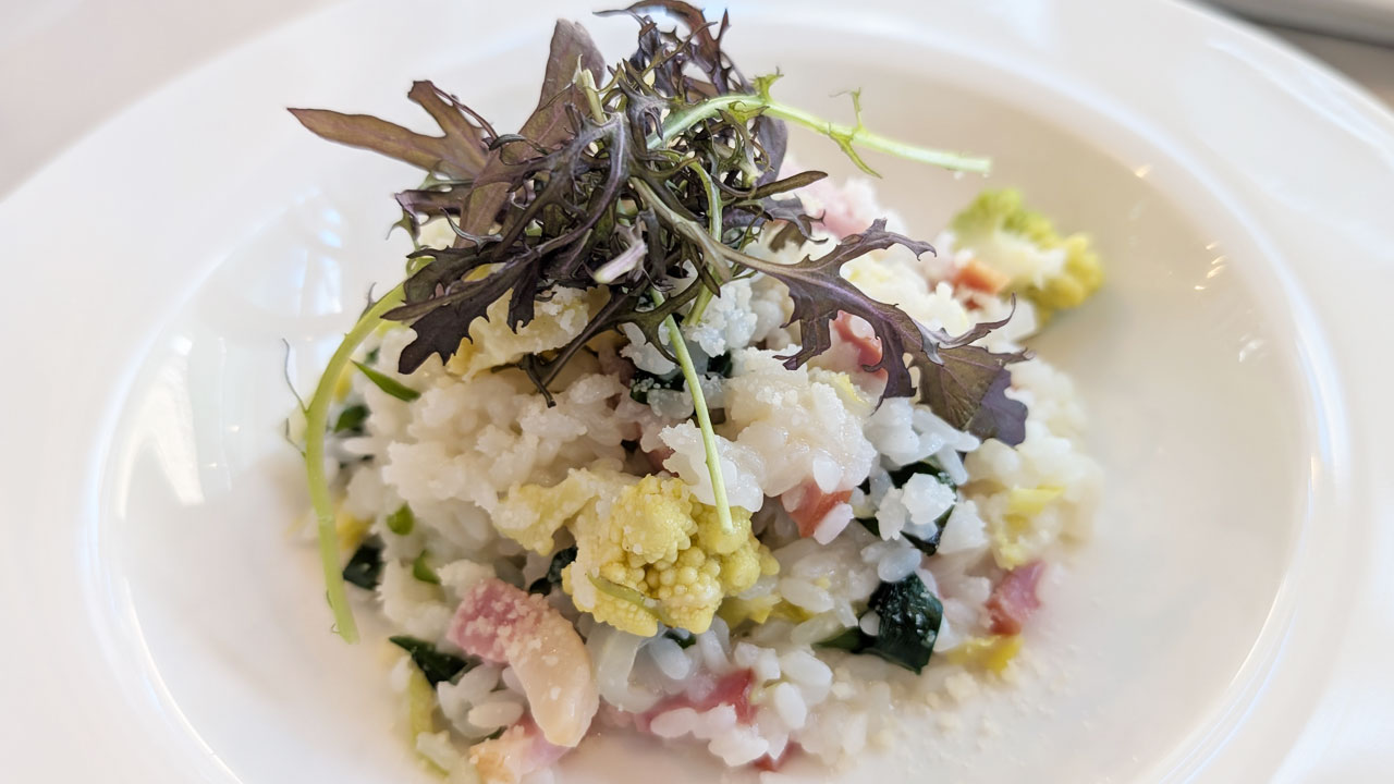 足利　ココファーム＆ワイナリー　リゾットランチ