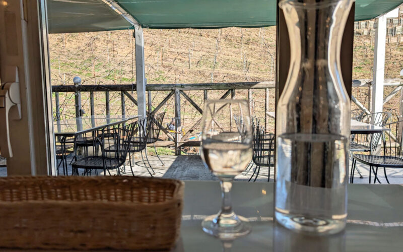 ココ・ファーム・カフェ 窓からの景色