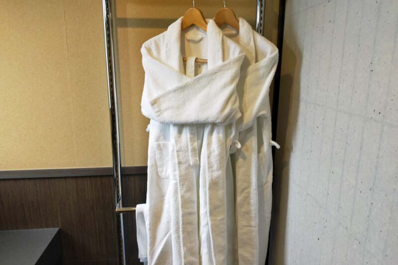 牧水荘土肥館 バスローブ