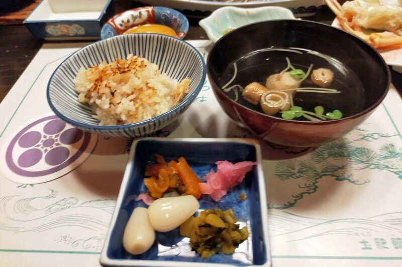 牧水荘土肥館 夕食