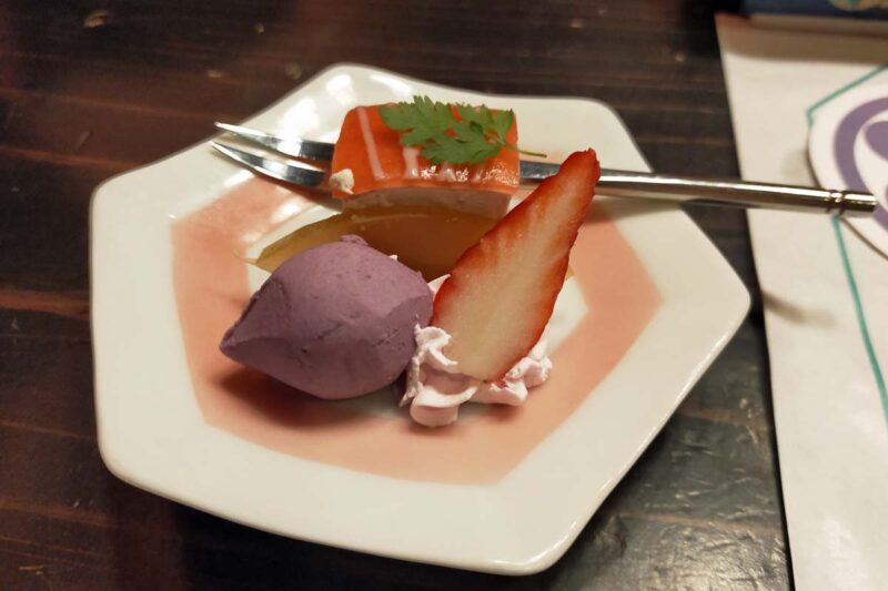 牧水荘土肥館 夕食