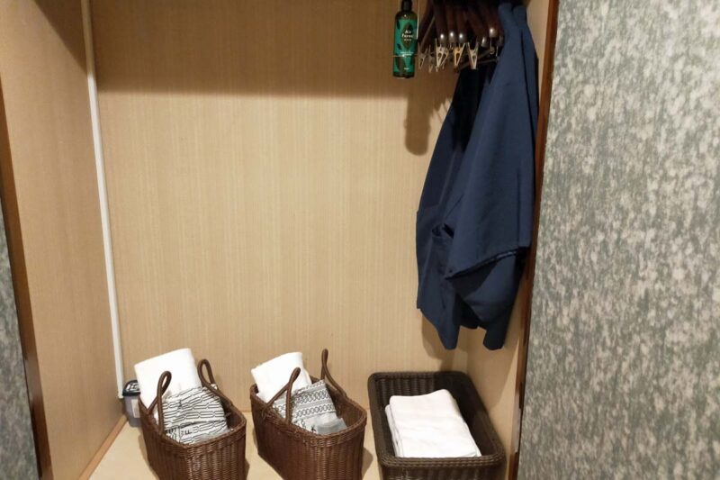 秩父・長瀞温泉　花湯別邸　和モダンスタンダード「尾花」　クローゼット