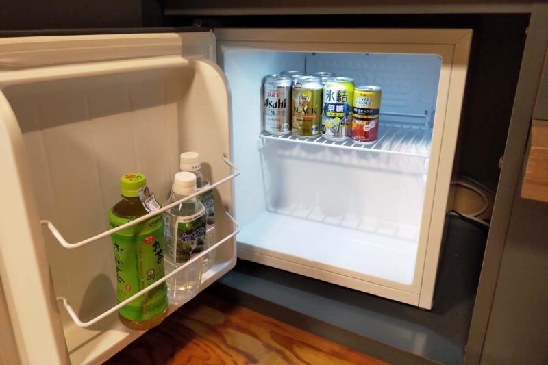 秩父・長瀞温泉　花湯別邸　和モダンスタンダード「尾花」　冷蔵庫