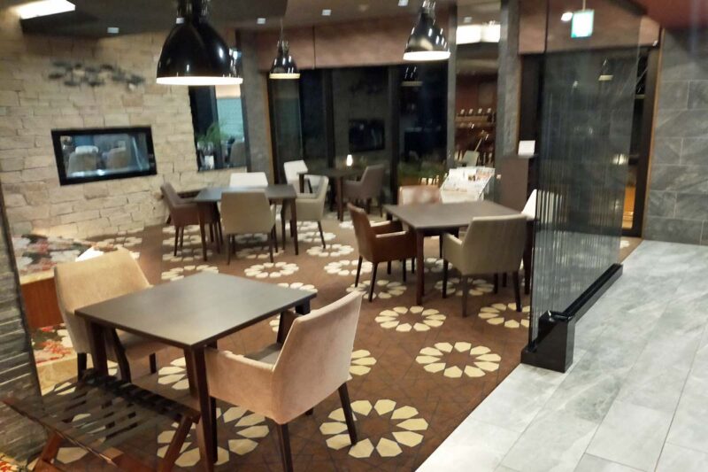 秩父・長瀞温泉　花湯別邸　ラウンジ