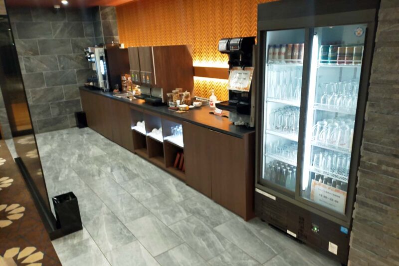 秩父・長瀞温泉　花湯別邸　オールインクルーシブ　ドリンクコーナー