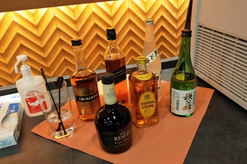 秩父・長瀞温泉　花湯別邸　オールインクルーシブ　ウィスキー　地酒