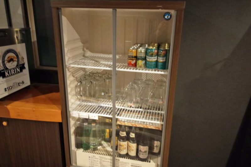 秩父・長瀞温泉　花湯別邸　フロアドリンクコーナー