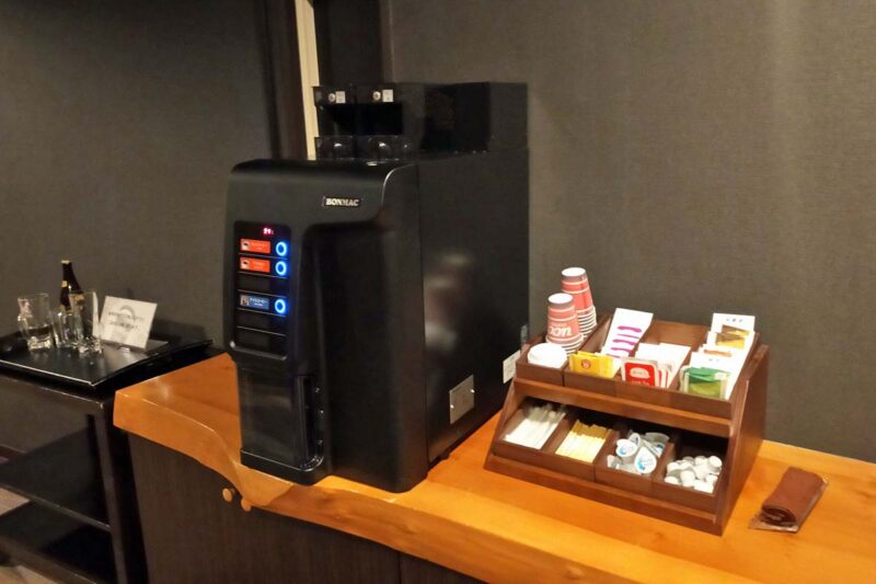 秩父・長瀞温泉　花湯別邸　フロアドリンクコーナー