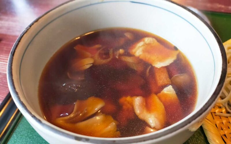 うちだ きのこつけ汁のアップ