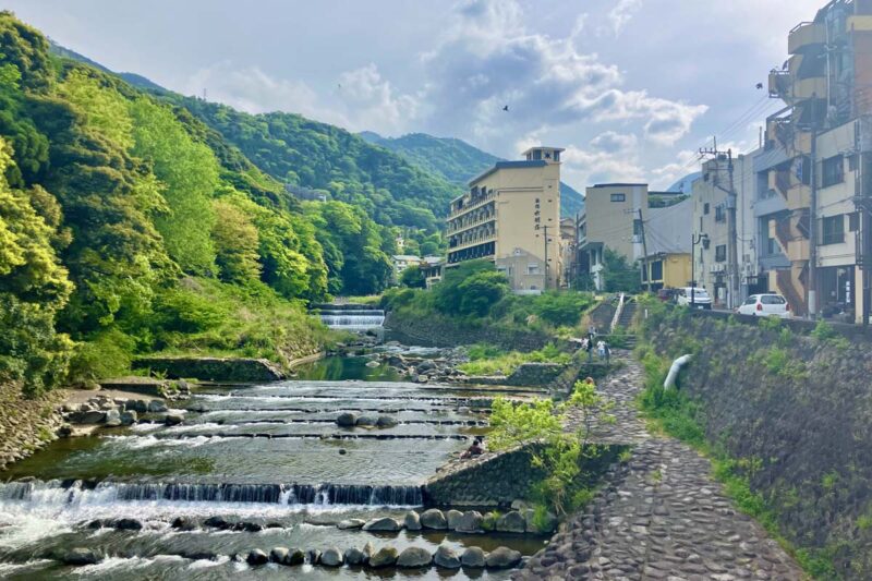 箱根湯本　温泉街