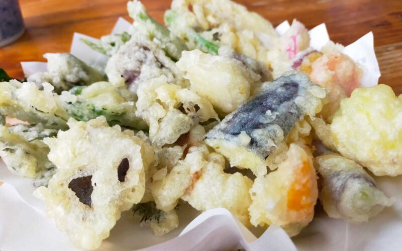 やまびこ 天ぷら盛り合わせ