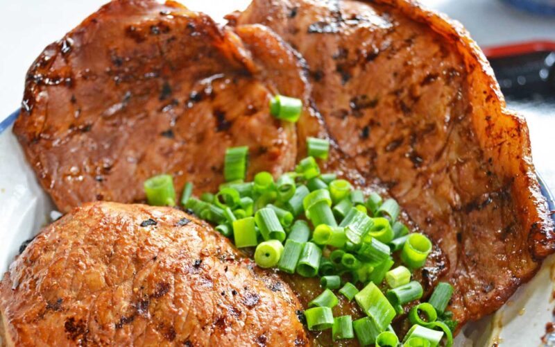 秩父グルメ　豚みそ丼