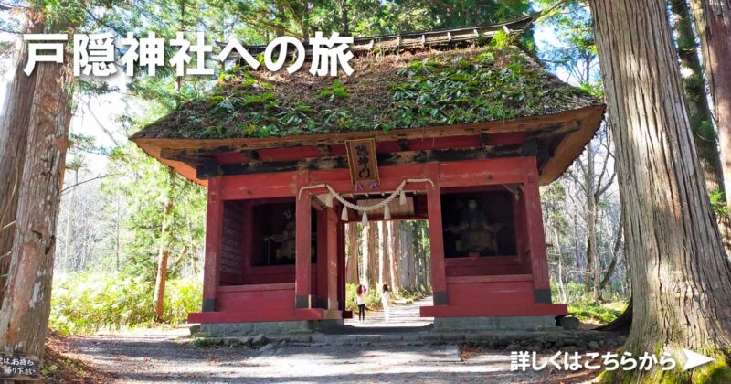 戸隠神社への旅